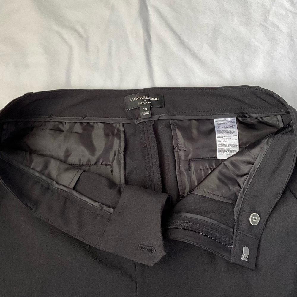 Banana Republic Black Trousers